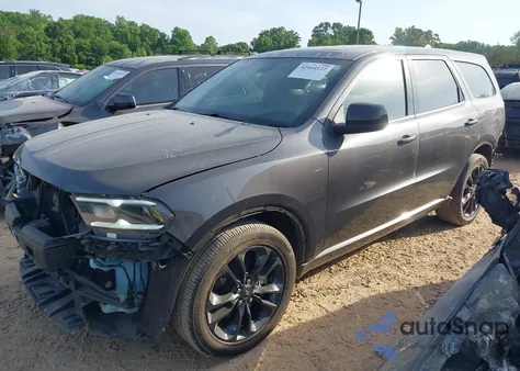 2021 Dodge Durango Gt Rwd из США, поврежденный, VIN 1C4RDHDG9MC640892